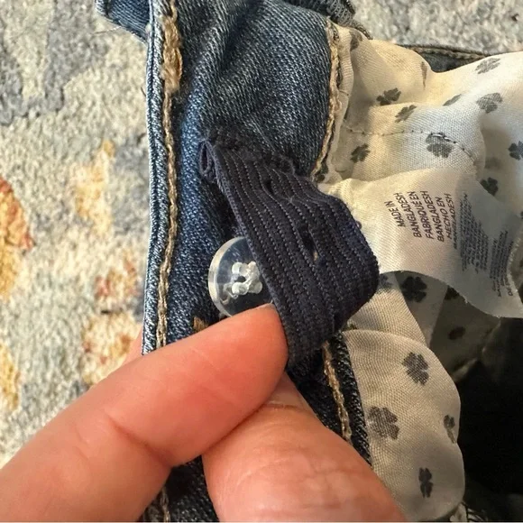 Lucky Brand Girl’s Zoe Blue Jeans Size 8 - Picture 7 of 7